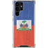 Haitian Flag Distressed Galaxy S24 Ultra Clear Case